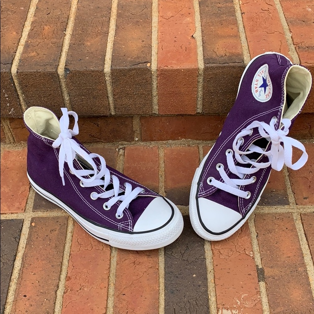 Purple converse